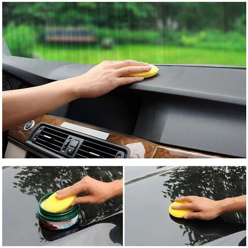 12 Pezzi di Spugne Rotonde in  - Wax Applicator Pad recensione e prezzo